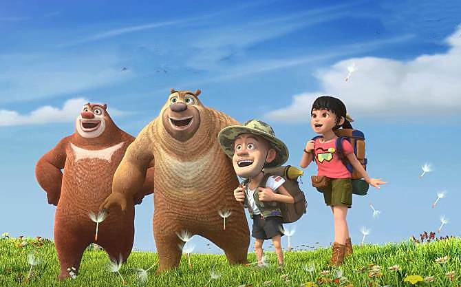 《熊出没》第二部《熊出没之环球大冒险》,他们生活的小镇是南塘古镇